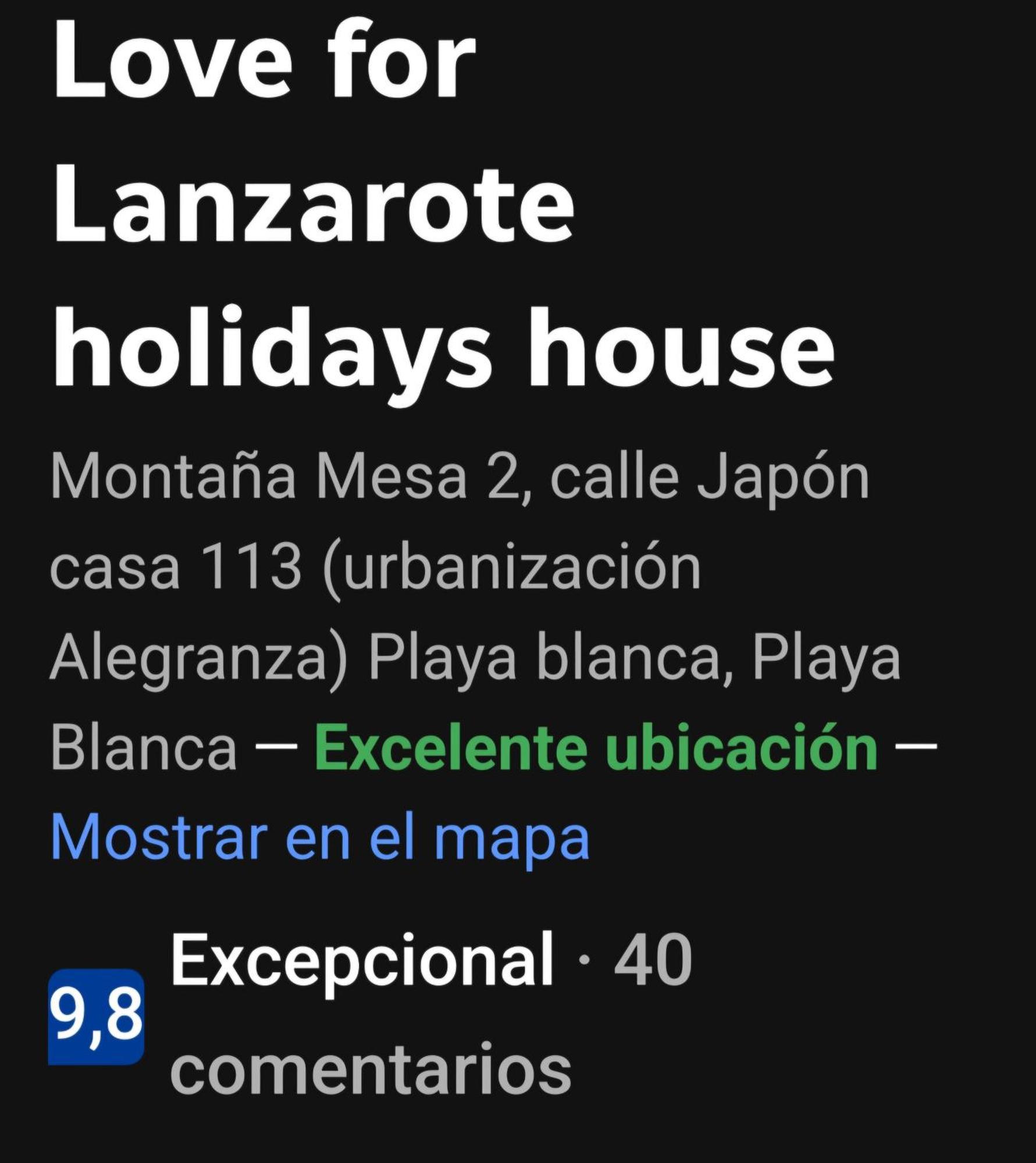 Love For Lanzarote Holidays House Playa Blanca  Exterior photo